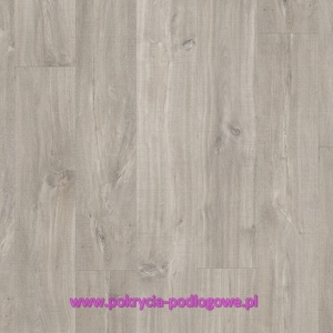 Panel winylowy LVT QUICK STEP BALANCE CLICK PLUS DĄB CANYON SZARY ZE ŚLADAMI CIĘCIA PIŁĄ BACP40030